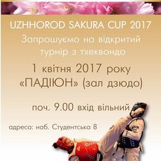 Відкритий турнір з тхеквондо UZHHOROD SAKURA CUP 2017